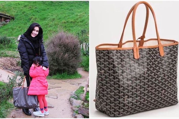 Ini Harga Asli Tas Mewah Merek Goyard Milik Ayu Ting Ting Saat