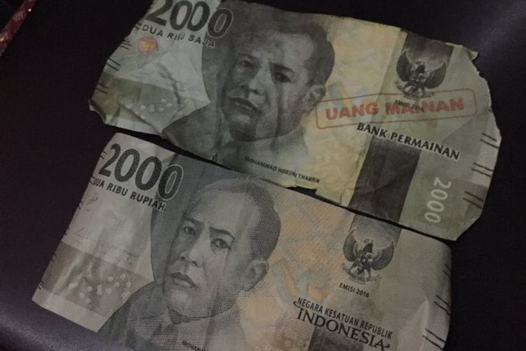 Awas Uang Mainan Yang Mirip Banget Dengan Uang Asli Beredar Perhatikan Hai