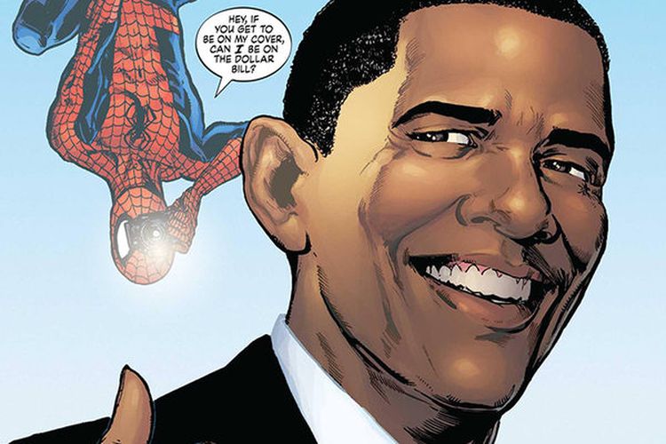Obama di Komik Marvel