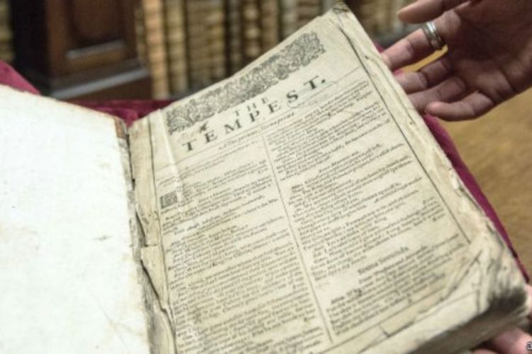 Shakespeare First Folio yang Langka Ditemukan di Perancis