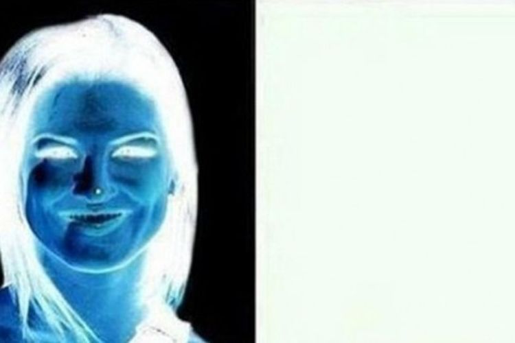 Tatap Titik Putih Di Hidung Wajah Iblis 15 Detik Lalu Lihat