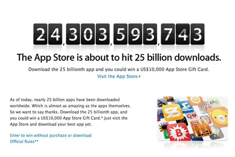 The Almost Best Collection Of Apps And >> Countdown Menuju 25 Milyar Aplikasi Terunduh Di App Store The Almost Best Collection Of Apps And >> Countdown Menuju 25 Milyar Aplikasi Terunduh Di App Store