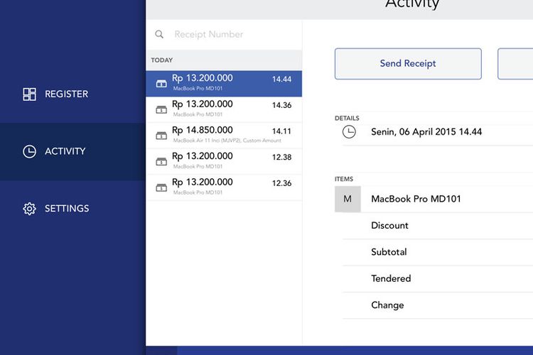Akses Data Online Shop Cepat 038 Mudah Lewat Moka Pos Di Ipad Makemac