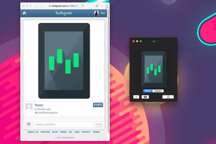Up For Instagram Cara Mudah Unggah Gambar Instagram Lewat Os X Makemac