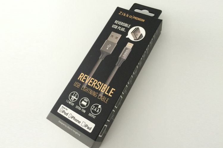 Review Zikko Premium Reversible Lightning Cable Kuat, Aman dan