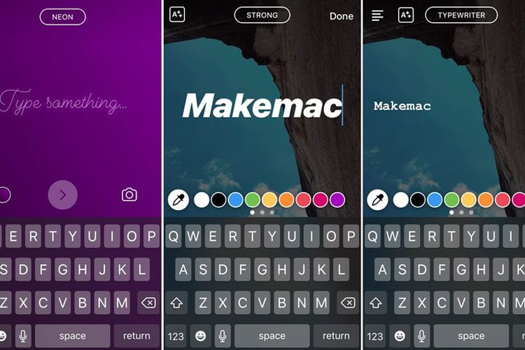 Cara Ganti Font Di Instagram Stories Makemac