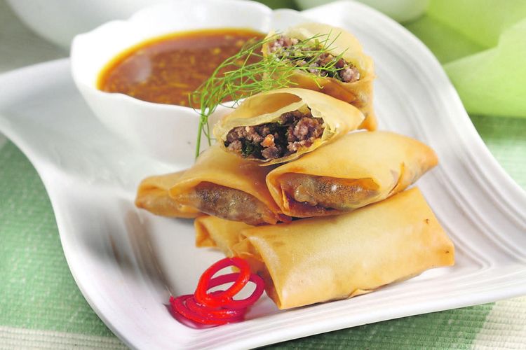 Lumpia Kambing Saus Cuko Nakita