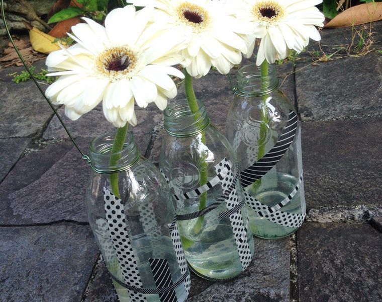 Diy Cara Membuat Vas Bunga Dari Botol Bekas Dan Masking Tape Semua Halaman Cewekbanget