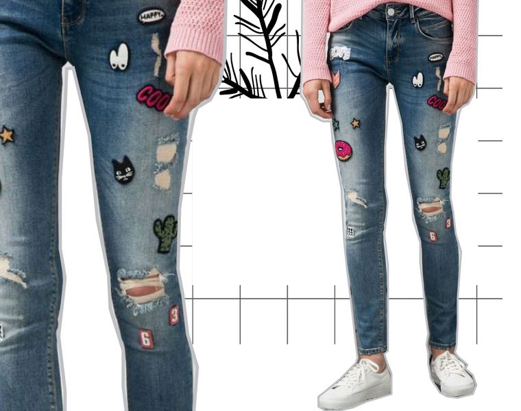DIY Jeans Model Kekinian 