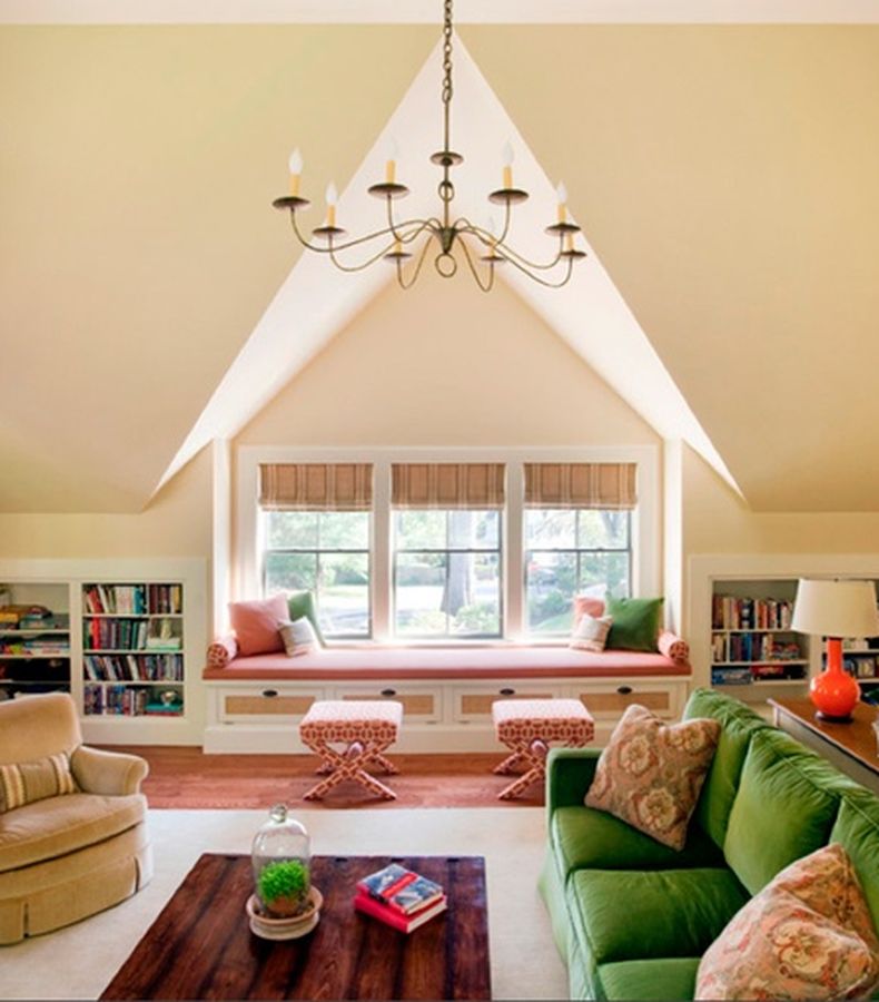 Ajaib! Ini Inspirasi Desain Ruang Keluarga di Loteng!