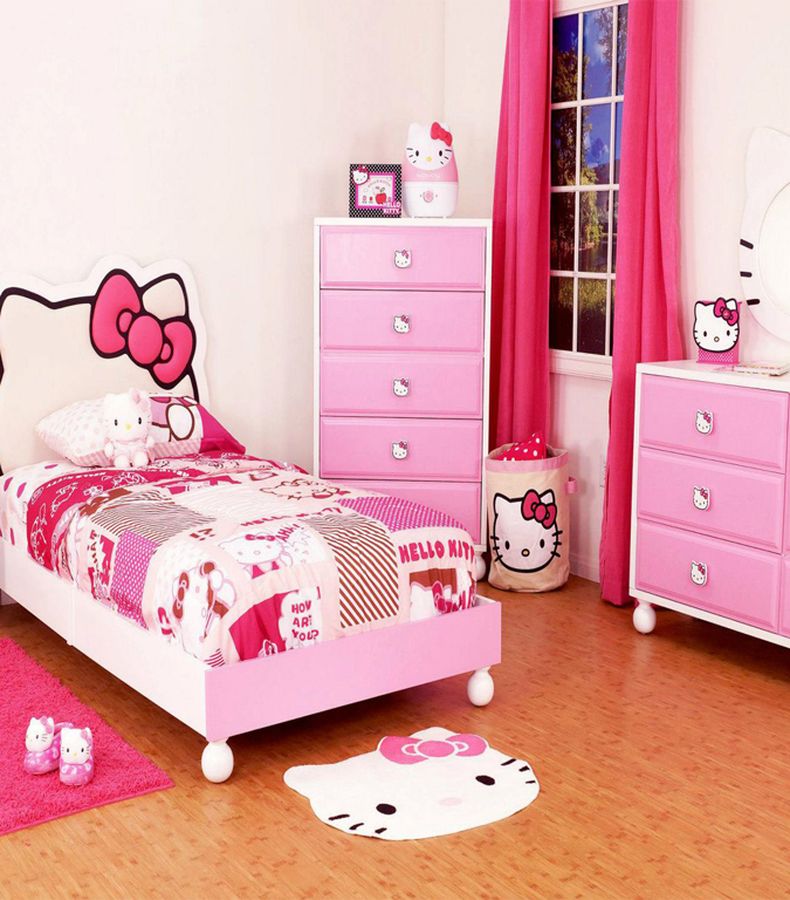 Menggemaskan Kamar Tidur Tema Hello Kitty Semua Halaman Idea
