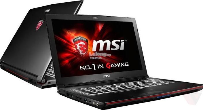 Laptop Gaming Populer Msi GI62m 7rdx.