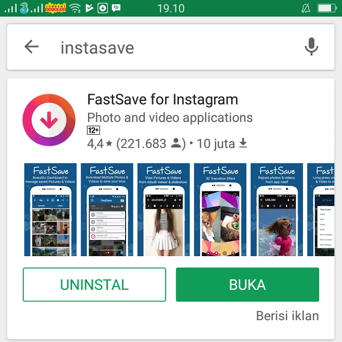 Download FastSave for Instagram