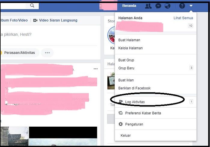 cara mengawasi konten facebook anak