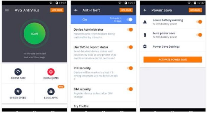 AVG AntiVirus for Android 2018