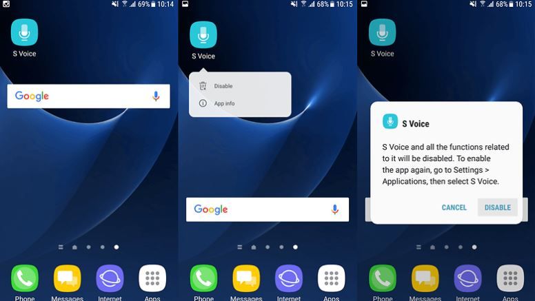 Matikan aplikasi Bixby dan S Voice untuk Pengguna Samsung