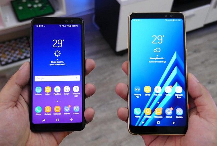 Samsung Galaxy A8 (2018) dan A8+ (2018)