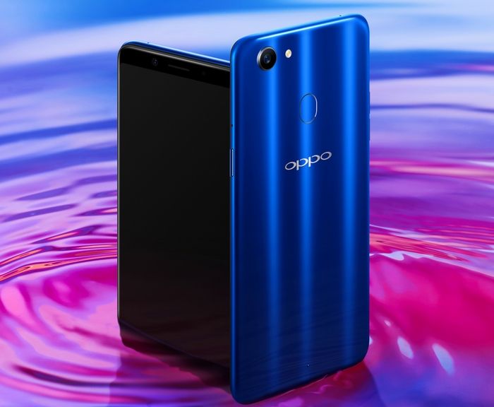 Oppo F5 Warna Biru