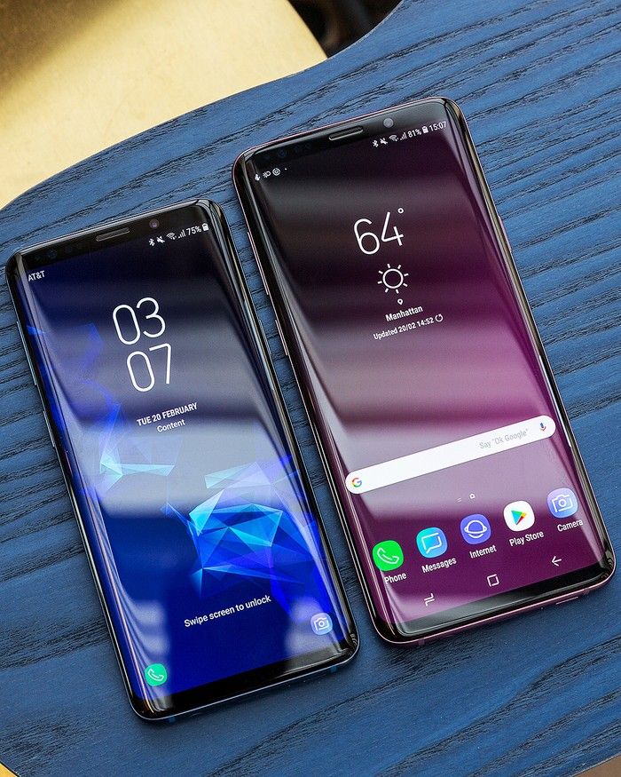 Samsung Galaxy S9 and S9 Plus