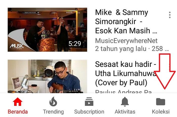 koleksi Video youtube