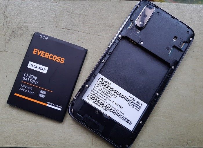 baterai Evercoss U50A Max