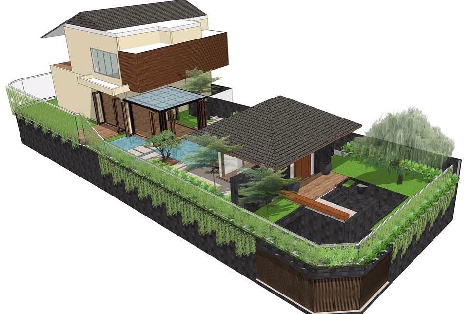 View Rumah Jessica Iskandar Di Bali Background