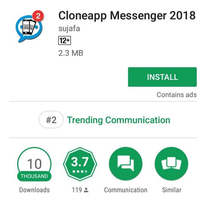 CloneApp Messenger 2018