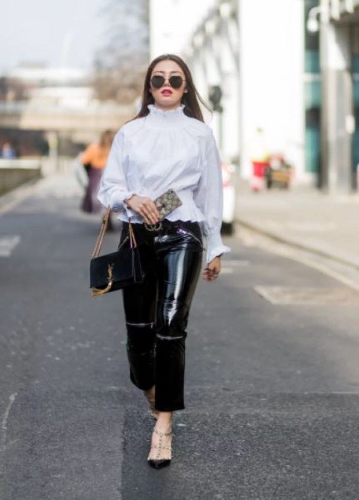 Wow..5 Cara Mix and Match Leather Pants 