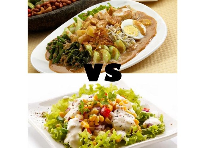 Sama Sama Sayuran Gado Gado Versus Salad Mana Lebih Sehat Semua Halaman Nakita