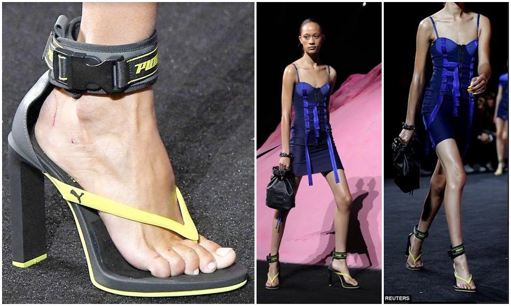 Rihanna Luncurkan Alas Kaki Perpaduan Sandal Jepit Dan Heels Yang Bakal Jadi Tren Rihanna Luncurkan Alas Kaki Perpaduan Sandal Jepit Dan Heels Yang Bakal Jadi Tren