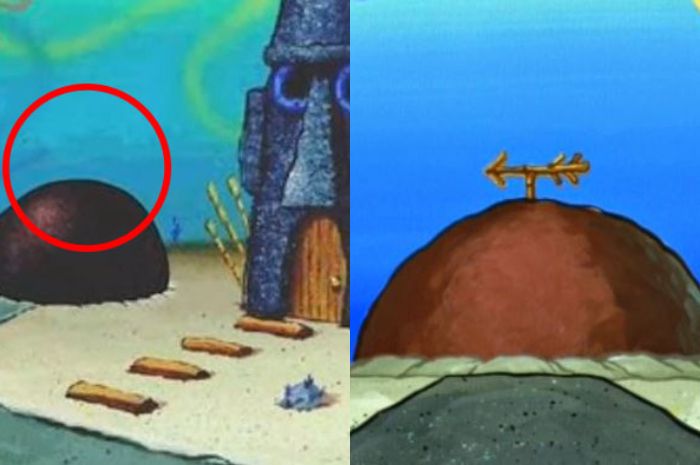 Kesalahan di Film Spongebob.