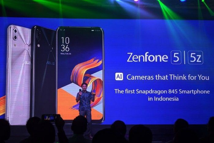 Smartphone Asus ZenFone 5 dan ZenFone 5Z akhirnya resmi masuk Indonesia lewat acara peluncuran yang digelar di Jakarta, Kamis (17/5/2018)