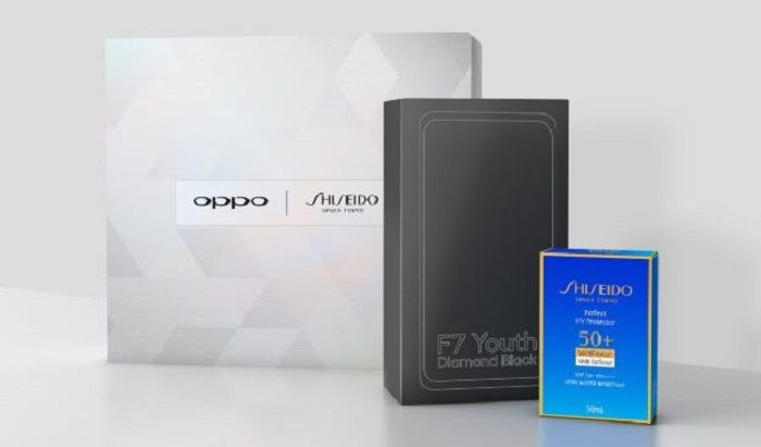 Isi Oppo F7 Youth Special Package Shiseido