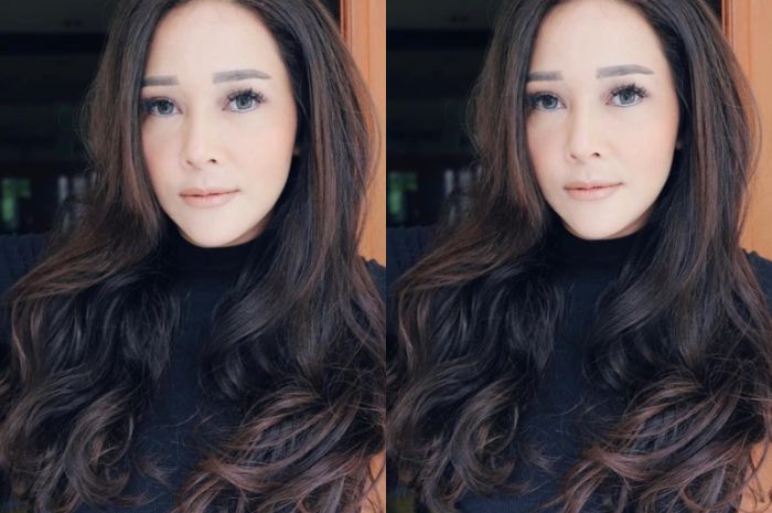 Maia Estianty terlihat kece dengan gayanya