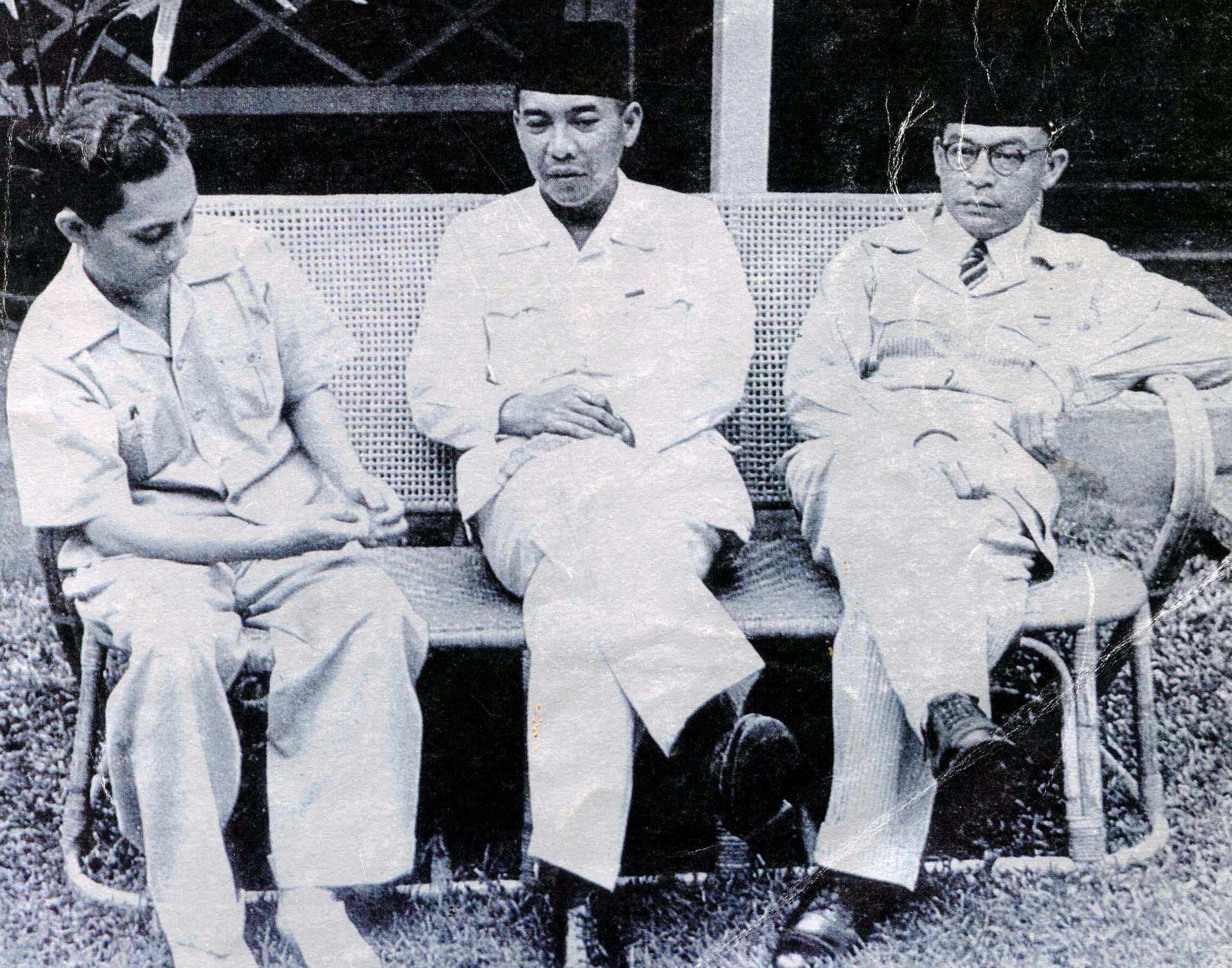 Soekarno - Hatta bersama Sutan Sjahrir