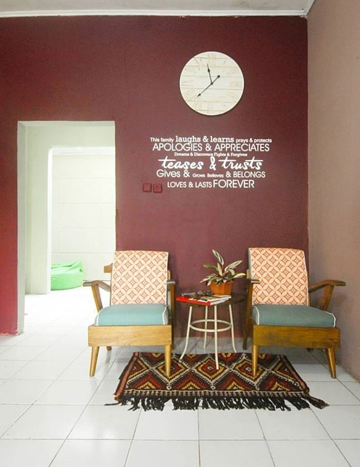 Sentuhan Retro Pop di Rumah Mungil Seluas 90 Meter Persegi