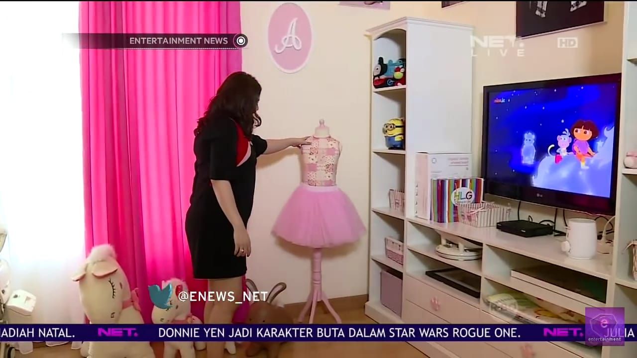 Kamar anak Nindy Ayunda