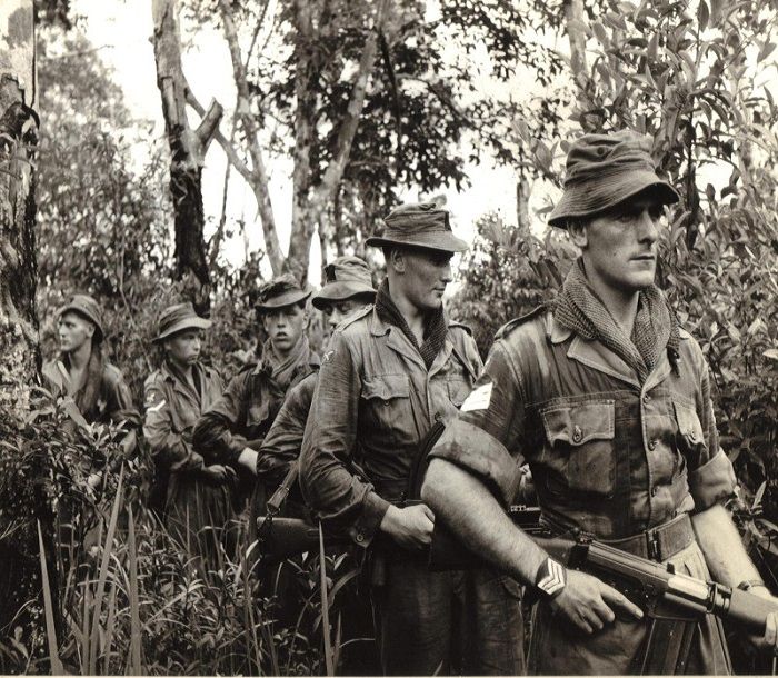 British Troops in Borneo