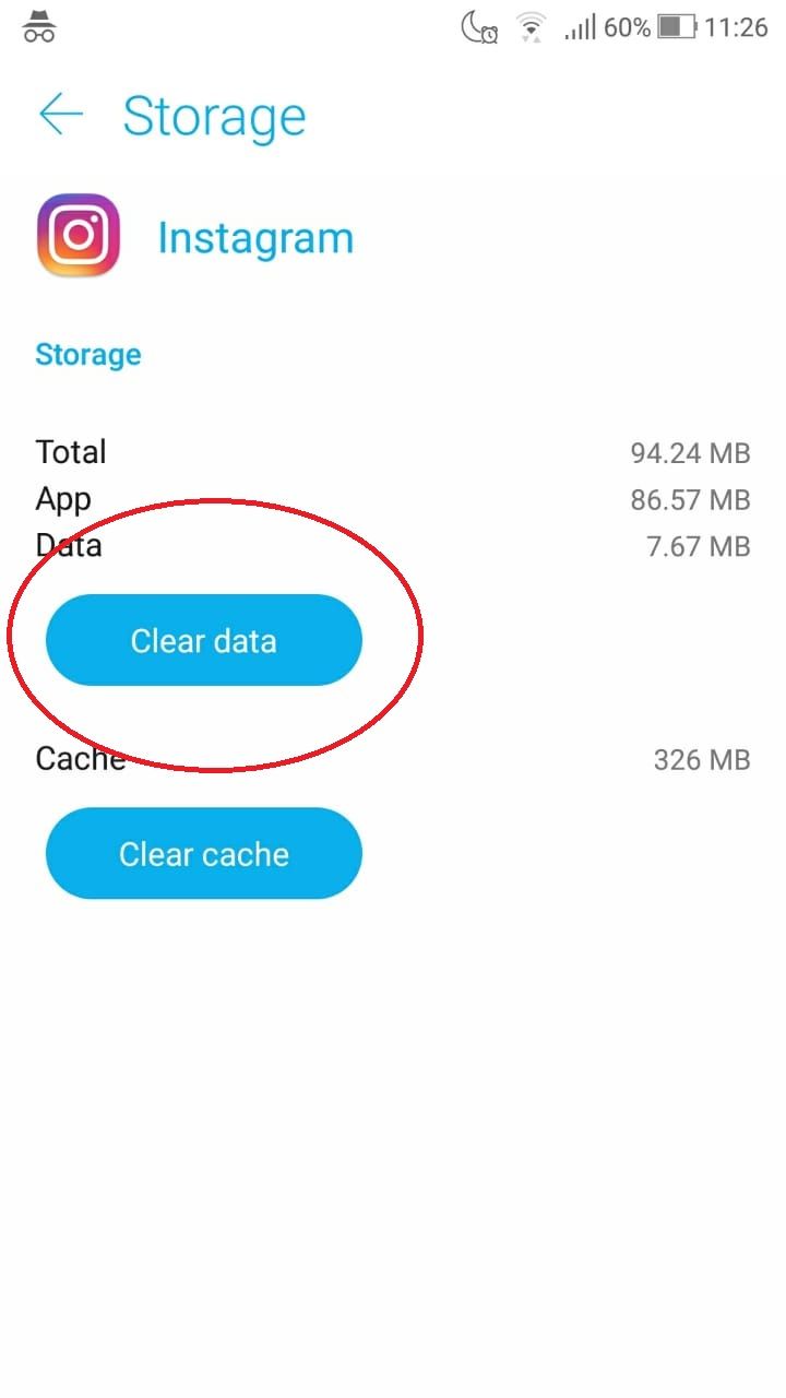 Ada dua opsi, Clear Data akan menghapus data dan informasi yang tersimpan di hape kamu, atau Clear Cache di mana kamu tetap dapat menyimpan data akun kamu, namun cara ini belum tentu berhasil