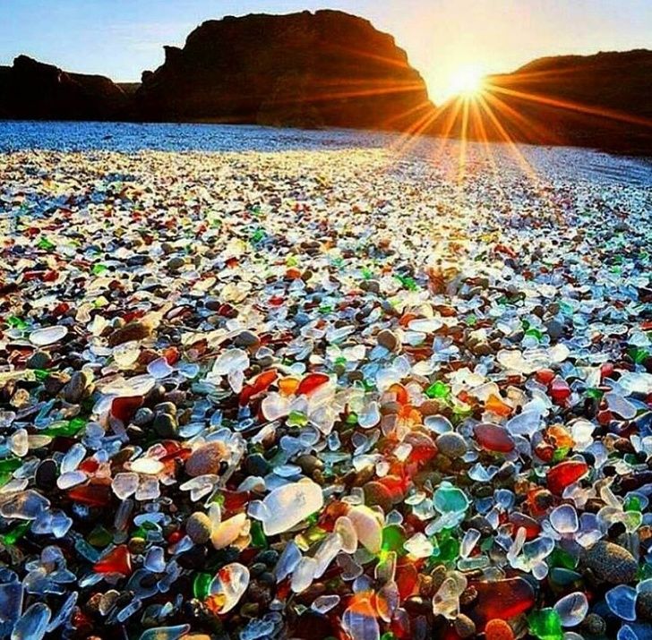 Glass Beach, California, Amerika Serika