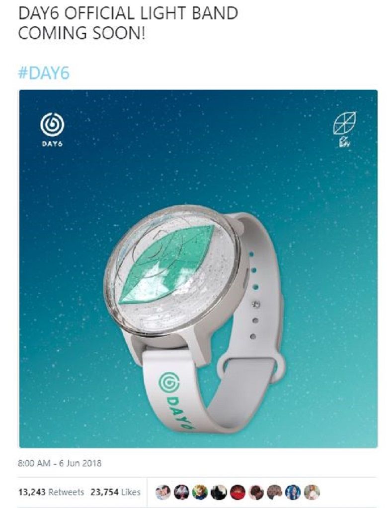 Lightstick day6 2024