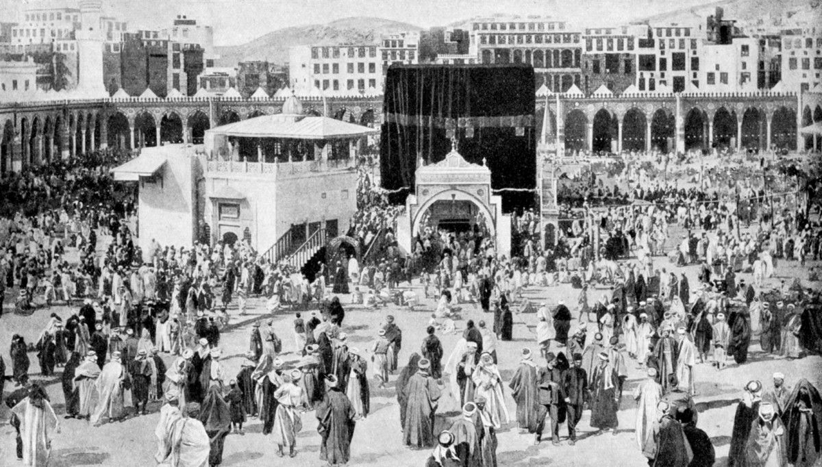 Foto masjidil haram dari masa ke masa