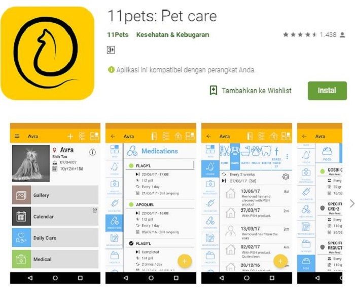 Aplikasi 11pets