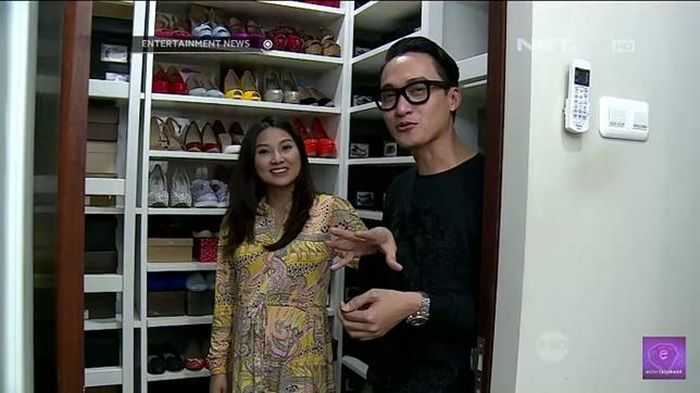 walk in closet milik sarwendah