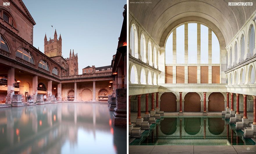 Roman Bath, Inggris