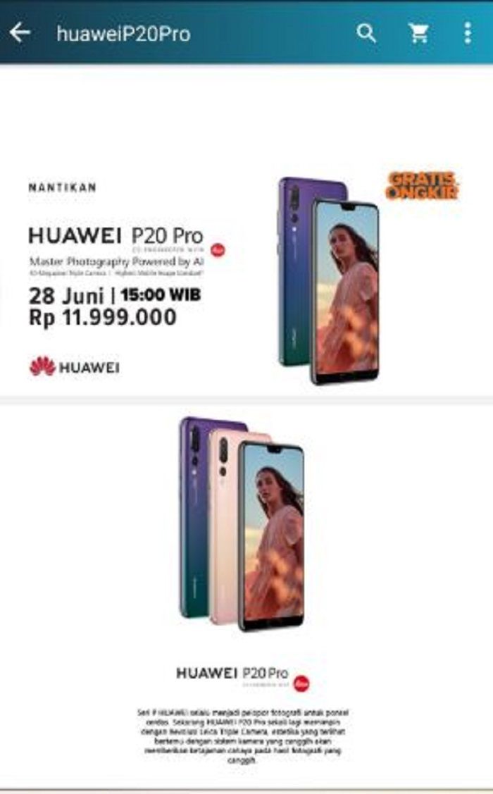 Huawei P20 Pro