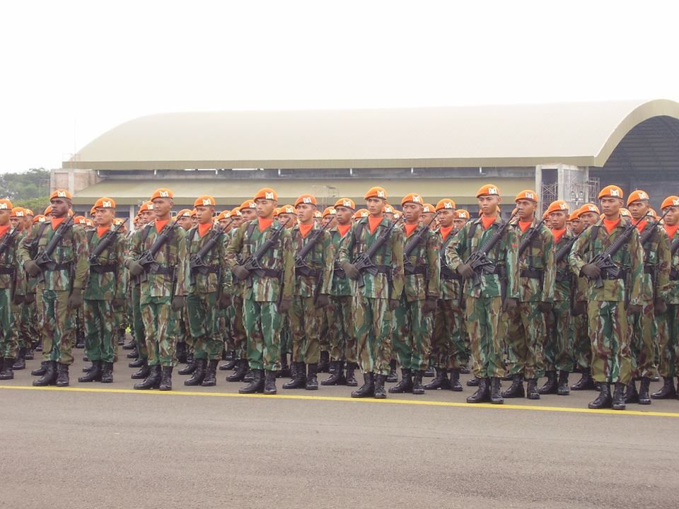 Ilustrasi Pasukan khusus Paskhas milik TNI AU