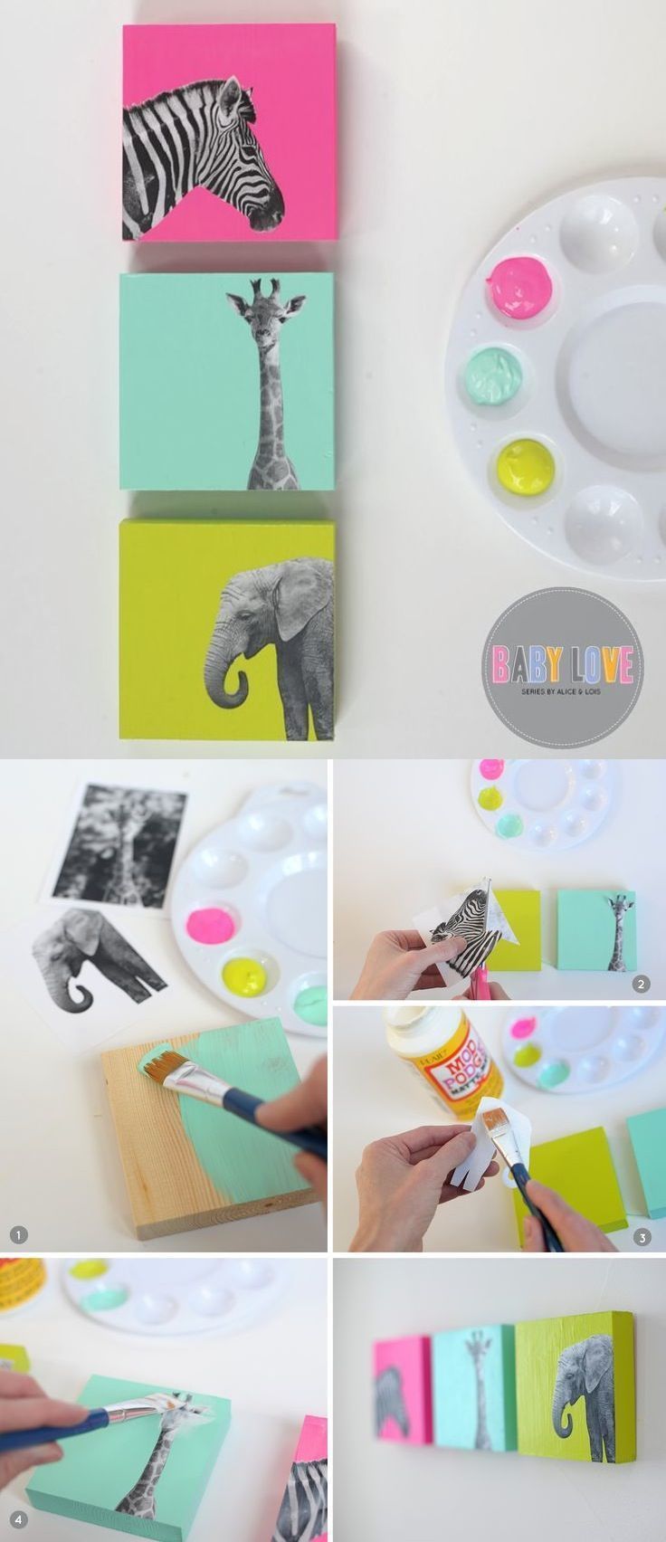 diy animal kids | dok. aliceandlois.com