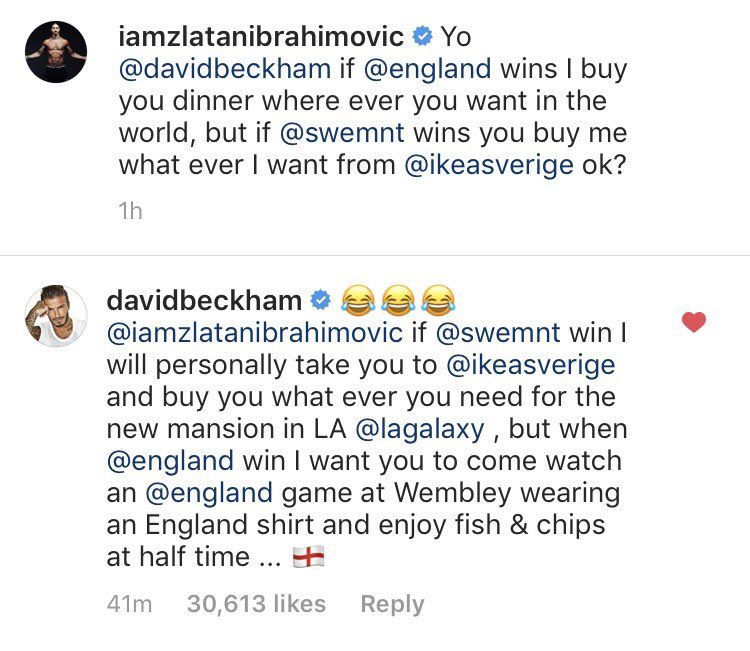 Taruhan Ibrahimovic dan Beckham