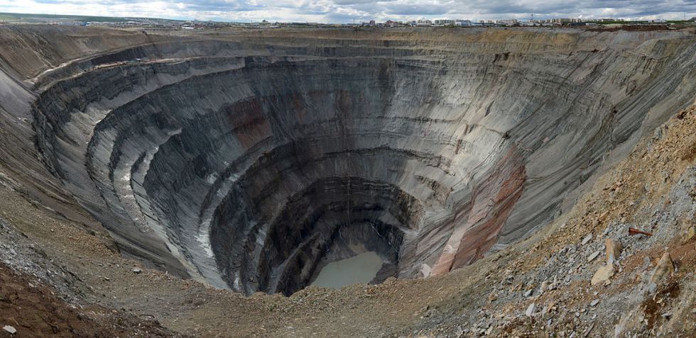 Mirny Mine, Russia